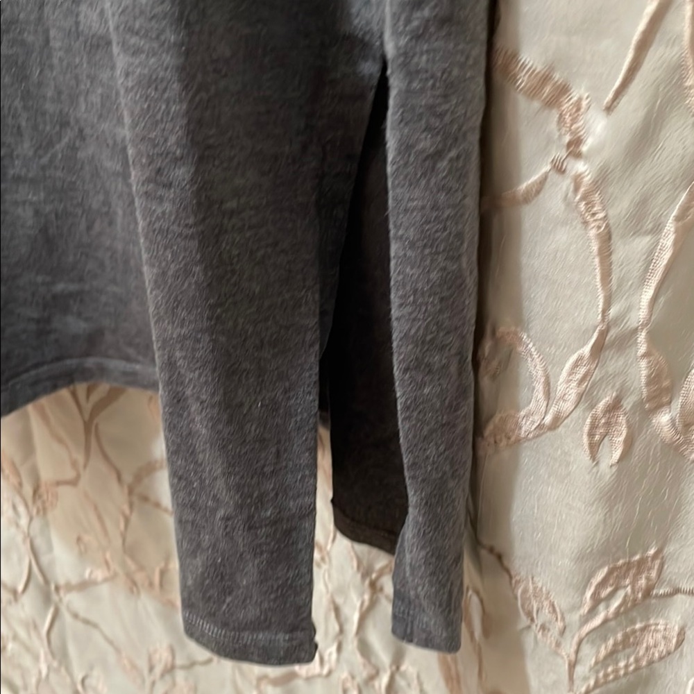 Toad & Co. Size M Gray Long Sleeve Dress - Picture 7 of 8